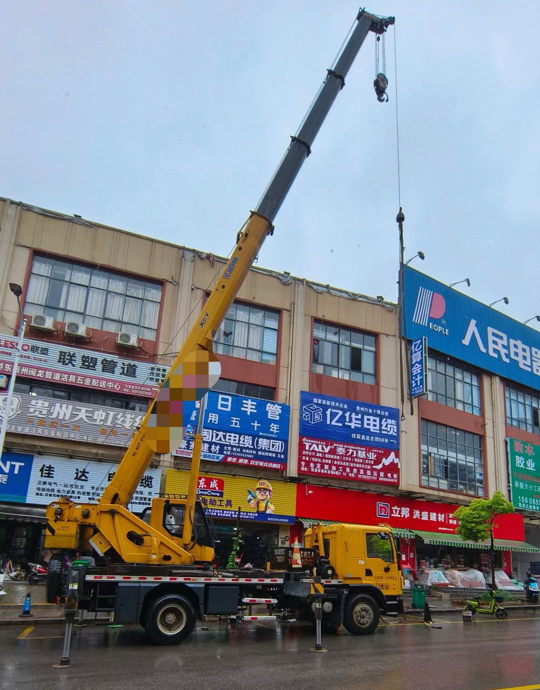 尉犁县吊车吊机租赁桥梁吊装